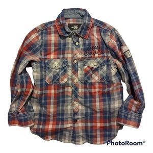 H&m Boys 4-5 Yr Old Western Inspired Shirt